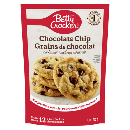 Betty Crocker Cookie Mix Chocolate Chip 212 g