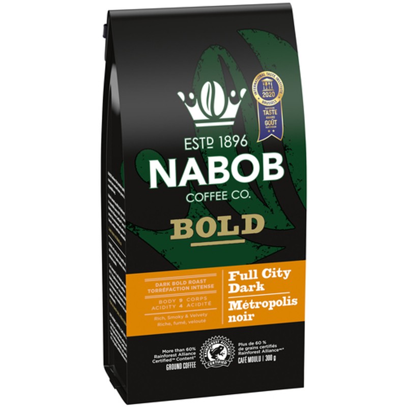 Nabob Ground Coffee Full City Dark Bold Roast 300 g Voilà Online