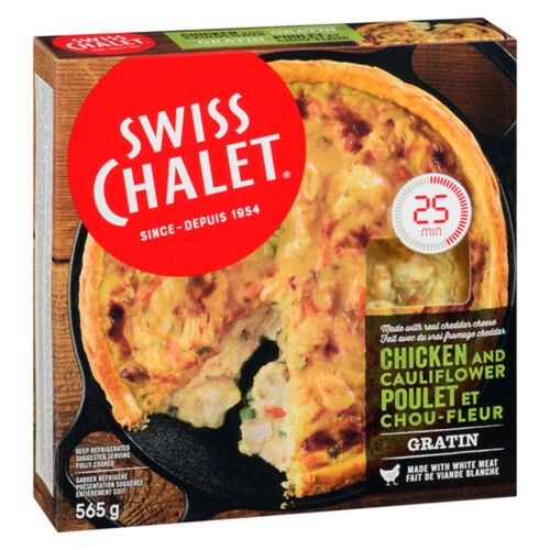 Swiss Chalet Prepared Chicken Cauliflower Gratin 565 g (frozen)