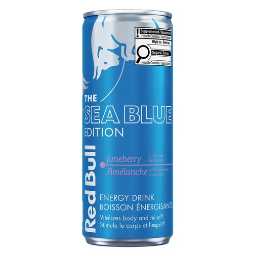 Red Bull Energy Drink The Sea Blue Edition Juneberry 250 ml (can)