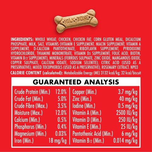 Milk-Bone Large Breed Dog Biscuits 2 kg