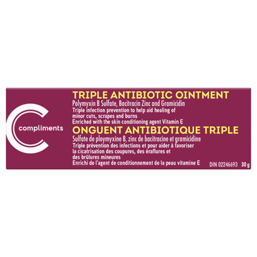 Compliments Triple Antibiotic Ointment 30 g