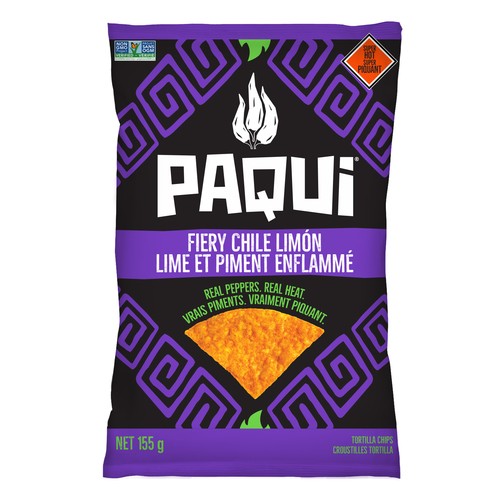 Paqui Tortilla Chips Fiery Chili Lemon 155 g