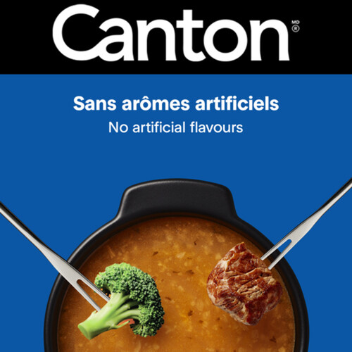 Canton Broth for Fondue and Cooking Beef-Onion 1.1 L