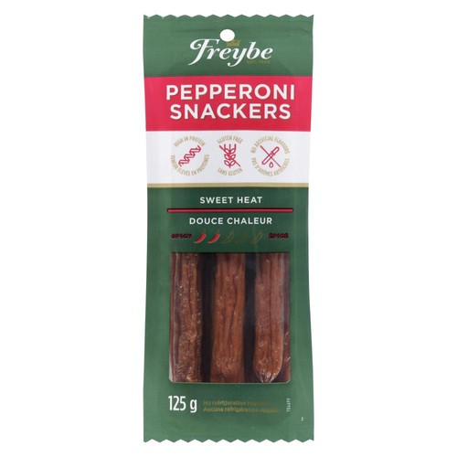 Freybe Pepperoni Snackers Sweet Heat 125 g