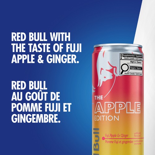Red Bull Energy Drink The Apple Edition Fuji Apple and Ginger 473 ml (can)