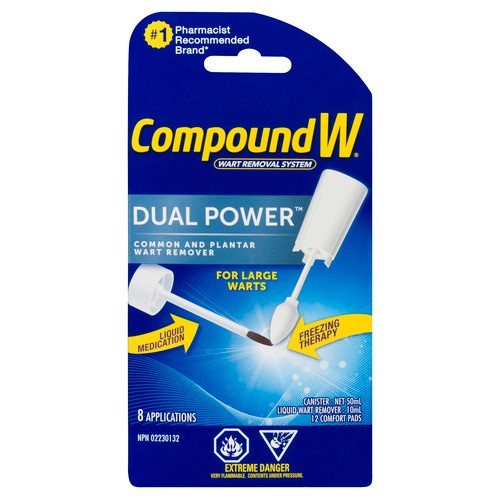 Compound W Dual Power 8 Applications