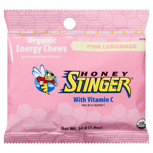Honey Stinger Organic Energy Chews Pink Lemonade 50 g