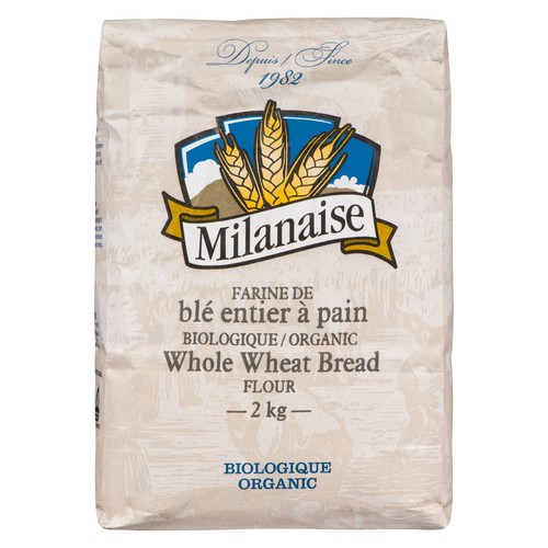 Milanaise Organic Flour Whole Wheat Bread 2 kg