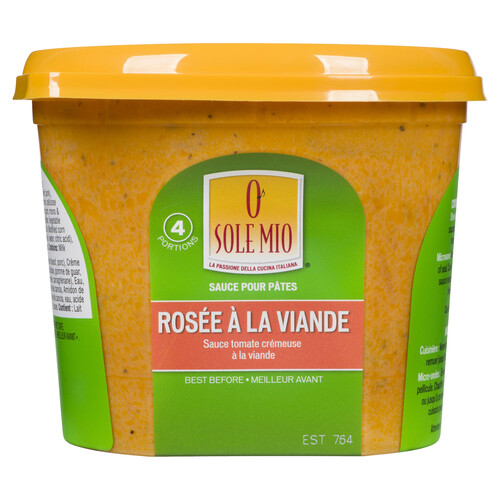 O'Sole Mio Pasta Sauce Rosee with Meat 540 ml