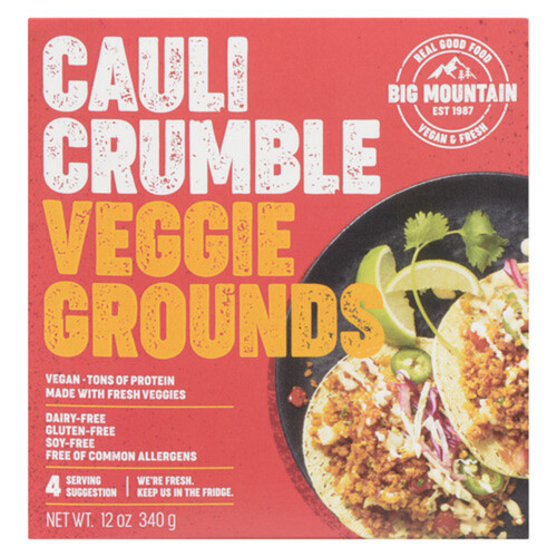 Big Mountain Cauli Crumble Veggie Grounds 340 g