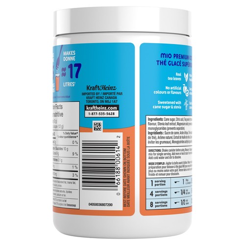 Mio Drink Mix Iced Tea  Peach 540 g