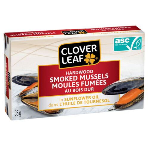Clover Leaf Smoked Mussels 85 g