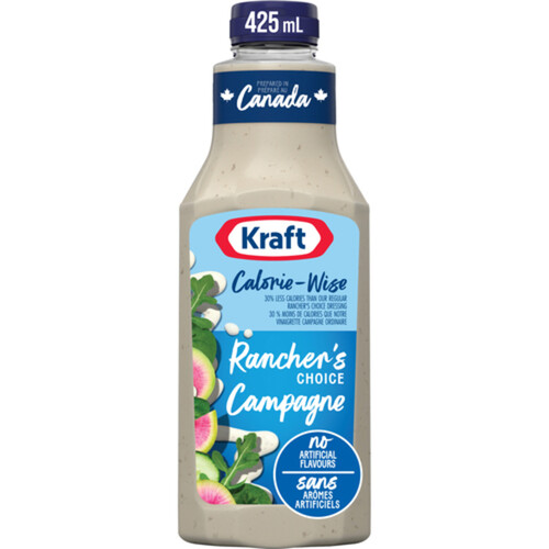 Kraft Calorie-Wise Salad Dressing Rancher's Choice 425 ml