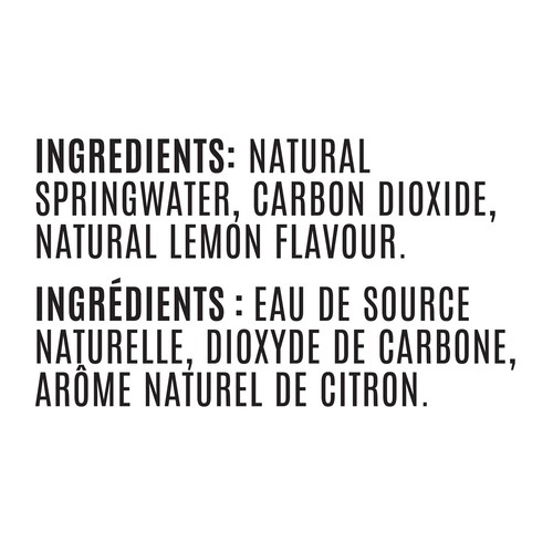 Montellier Carbonated Natural Spring Water Lemon 355 ml