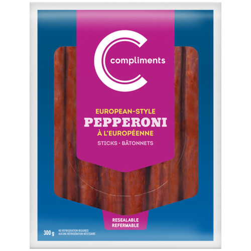 Compliments Pepperoni Sticks European-Style 300 g