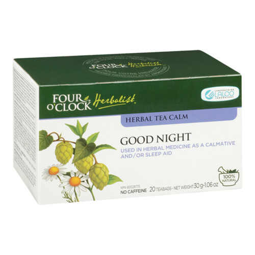 Buy Four O'Clock Herbalist Herbal Tea Calm Passionflower