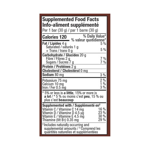 MadeGood Mornings Oat Bars Soft Baked Chocolate Chip 5 Pack