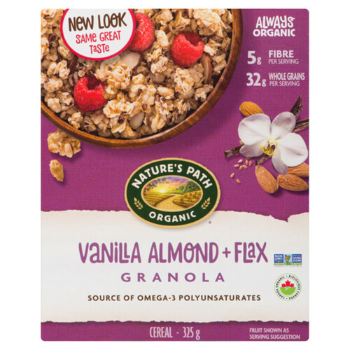 Nature's Path Organic Granola Vanilla & Almond Flax 325 g