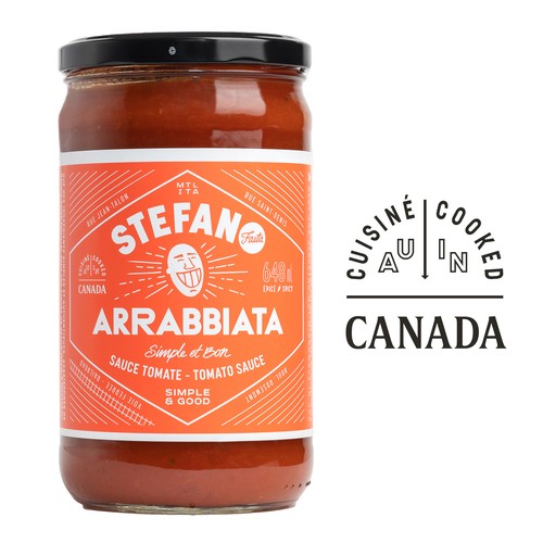 Stefano Faita Tomato Pasta Sauce Arrabbiata 648 ml
