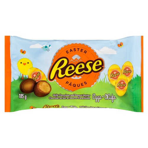 Reese Easter Eggs Milk Chocolate And Peanut Butter 185 g
