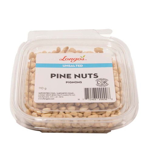 Longo's Pine Nuts No Salt 110 g