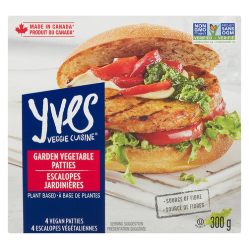 Yves Veggie Cuisine Garden Vegetable Patties 300 g