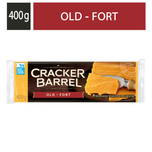 Cracker Barrel Block Cheese Old Cheddar 400 g