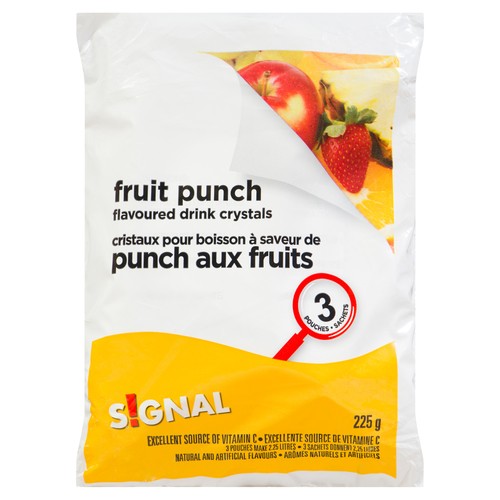 Signal Drink Crystals Fruit Punch 225 g