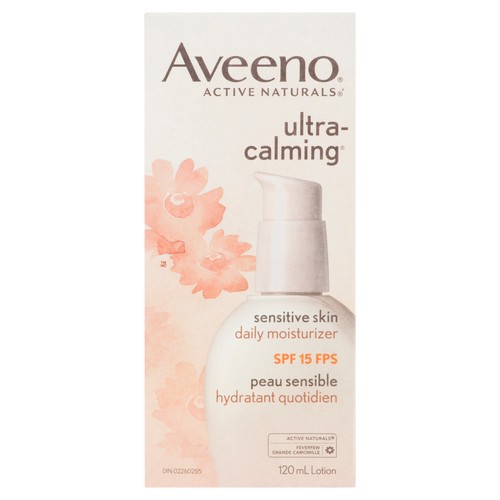 Aveeno Ultra Calming SPF 15 Daily Moisturizer 120 ml