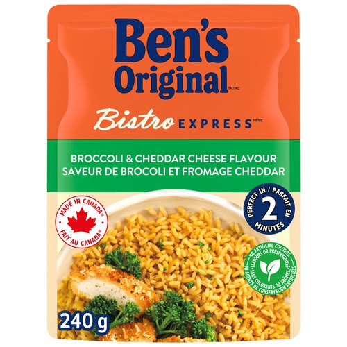 Ben's Original Bistro Express Rice Side Dish Broccoli & Cheddar 240 g