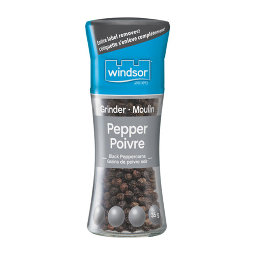 Windsor Grinder Black Peppercorns 35 g