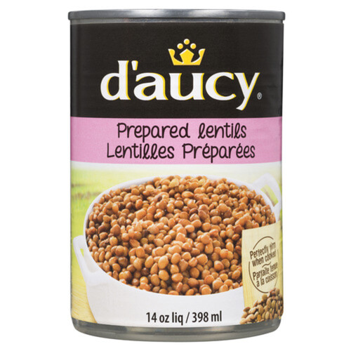 D'Aucy Prepared Lentils 398 ml