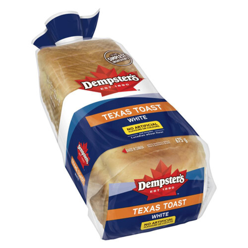 Dempster's Sandwich Bread White Texas Toast 675 g
