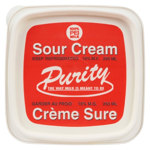 Purity 18% Sour Cream 250 ml