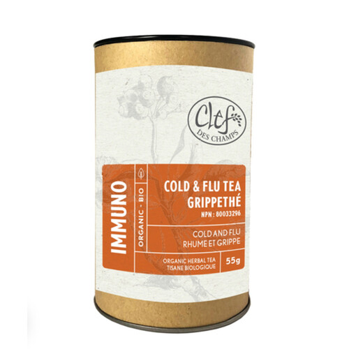 Clef Des Champs Organic Cold & Flu Tea Tub Immuno 55 g