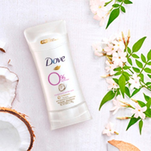 Dove 0% Aluminum Deodorant Coconut & Pink Jasmine For Smooth Underarms 74 g