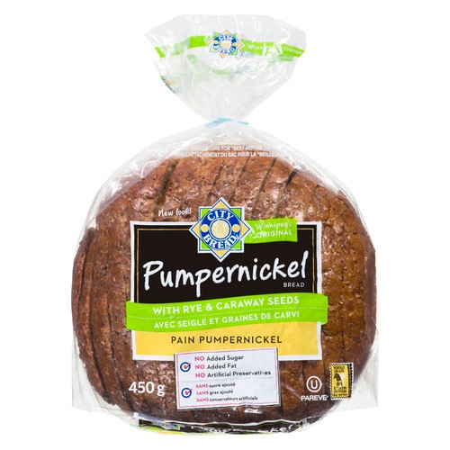 City Bread Pumpernickel Rye Bread 450 g