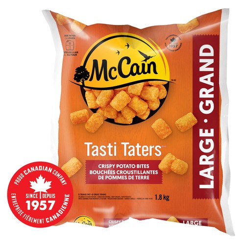 McCain Frozen Tasti Taters Tater Tots 1.8 kg