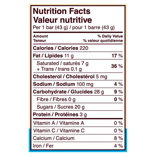 Hershey's Chocolate Bars Cookies N Cream 4 x 43 g