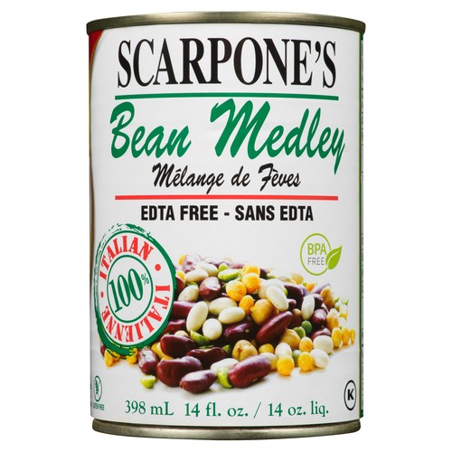 Scarpone's Canned Medley Beans 398 ml