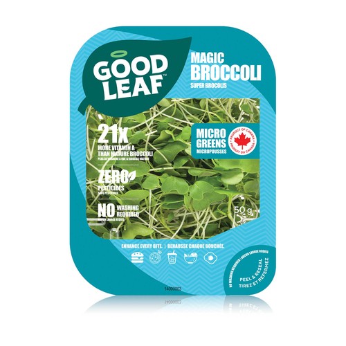 GoodLeaf Hero Greens Magic Micro Broccoli 50 g