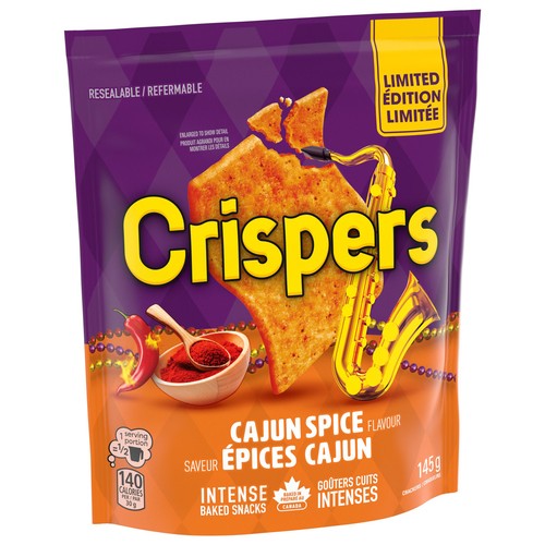 Crispers Crackers Cajun Spice 145 g