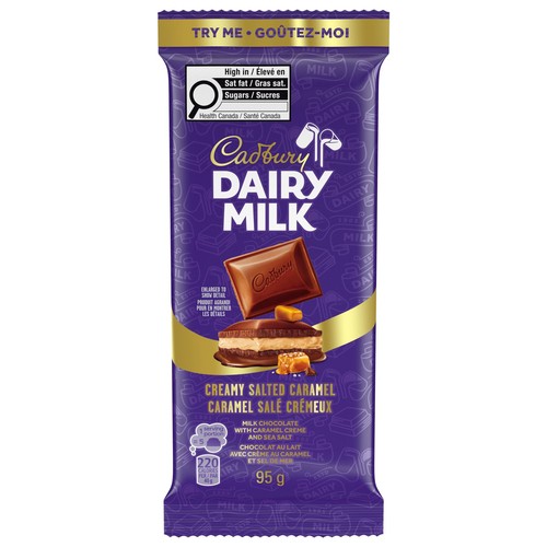 Cadbury Dairy Milk Creamy Salted Caramel 95 g