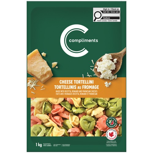 Compliments Pasta Cheese Tortellini 1 kg