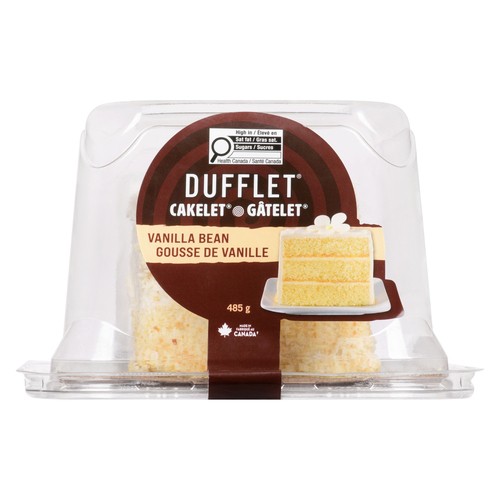 Dufflet Cakelet Vanilla Bean 485 g (frozen)