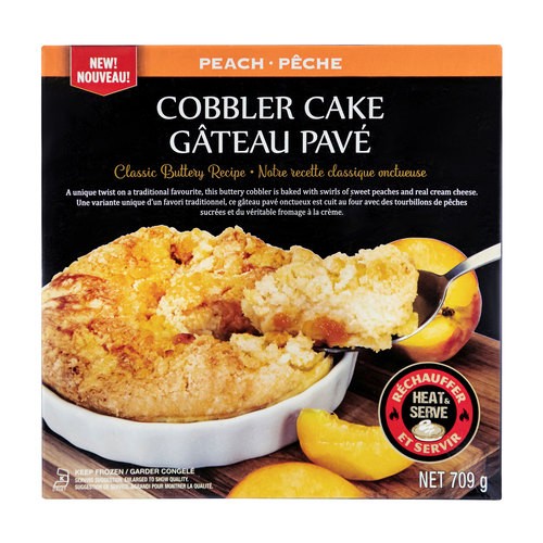 Atlanta Cheesecake Frozen Peach Cobbler 709 g