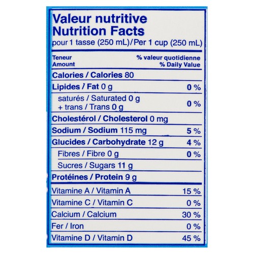 Québon 0% Skimmed Milk 1 L