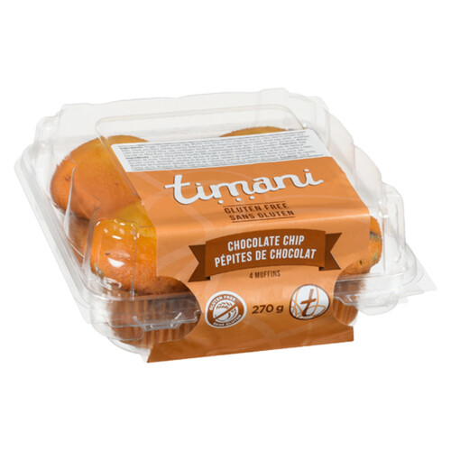 Timani Gluten-Free Muffins Chocolate Chip 270 g