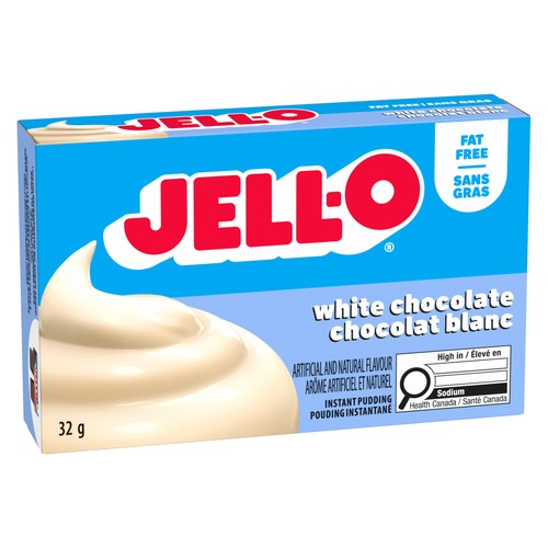 Jell-O Fat-Free Instant Pudding White Chocolate 32 g